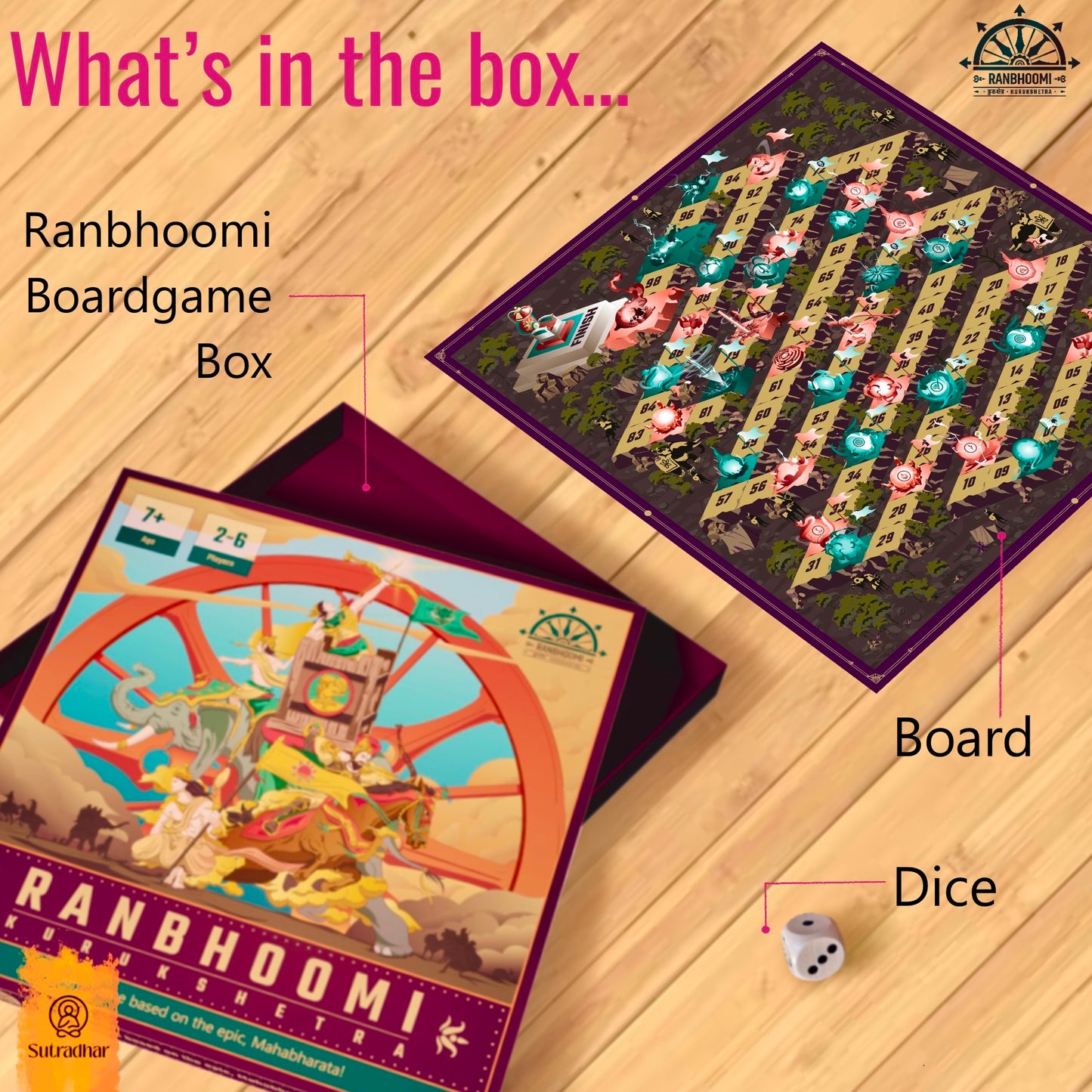 Ranbhoomi Kurukshetra Board Game